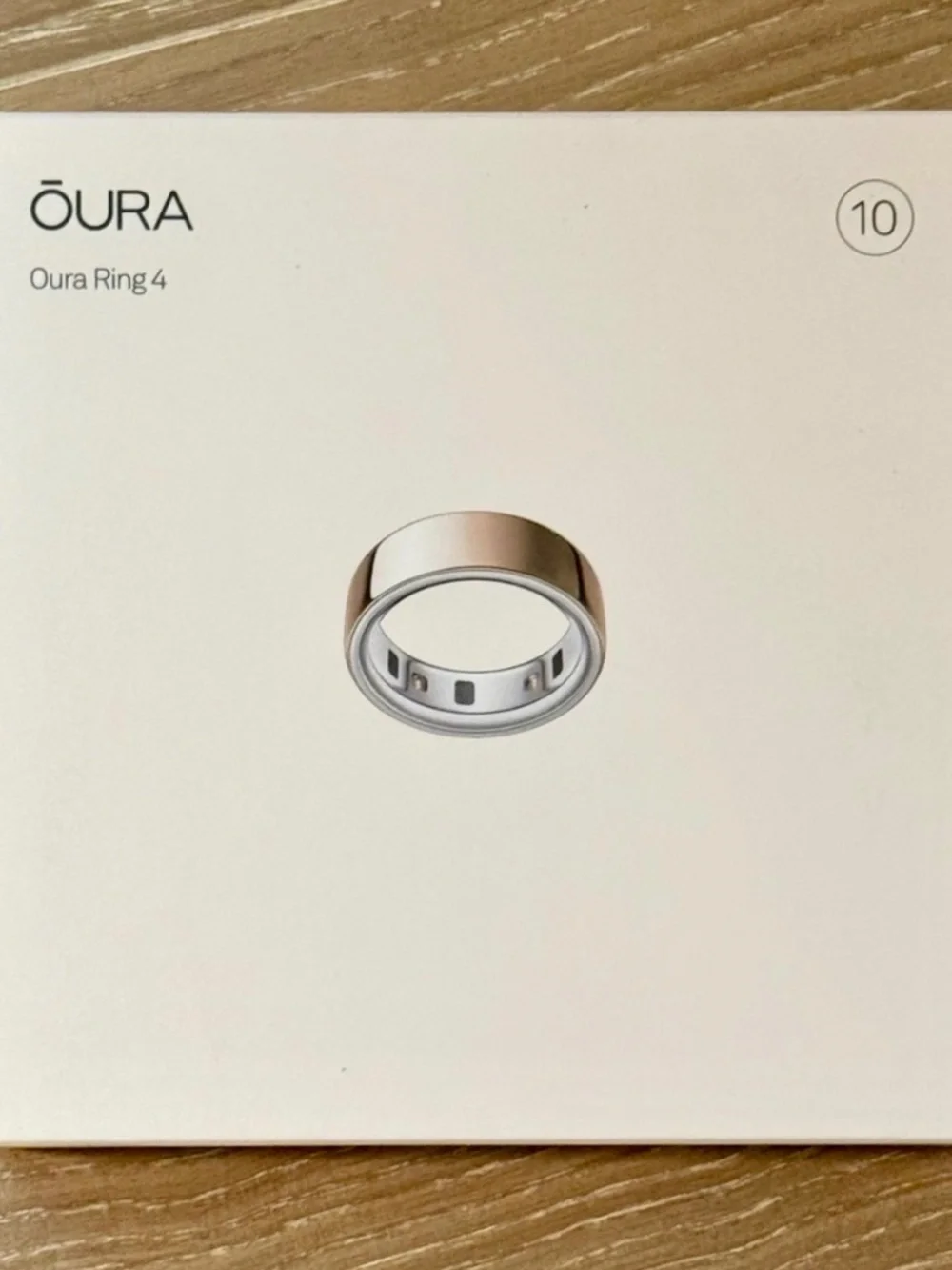 Oura Ring (Gen 4) Rose Gold - Size 10